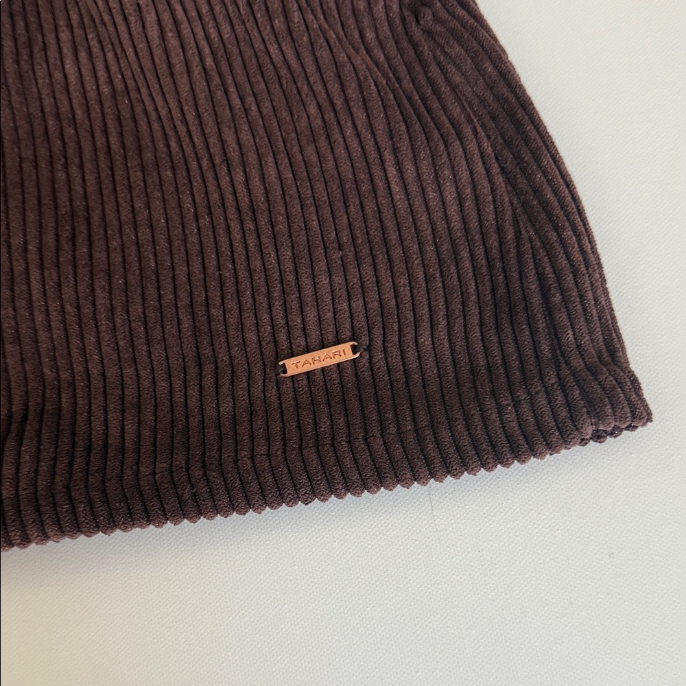 Tahari Brown Corduroy Skirt for Kids - Picture 4 of 7